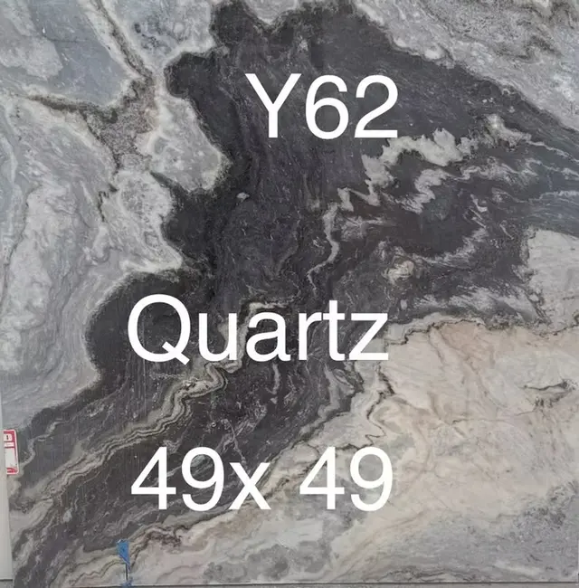 Gray/Black Quartzite Quartzite remnant, 49" x 49"