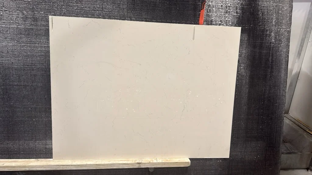 Carrara Quartz, 47" x 32"