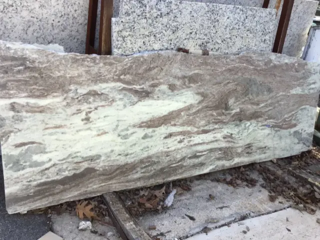 Fantasy Brown Dolomite remnant, 82" x 29"