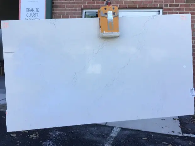 Cambria MacWorth Quartz remnant, 75" x 43"