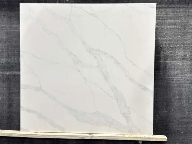 MSI Calacatta Vernello Quartz remnant, 56" x 54"