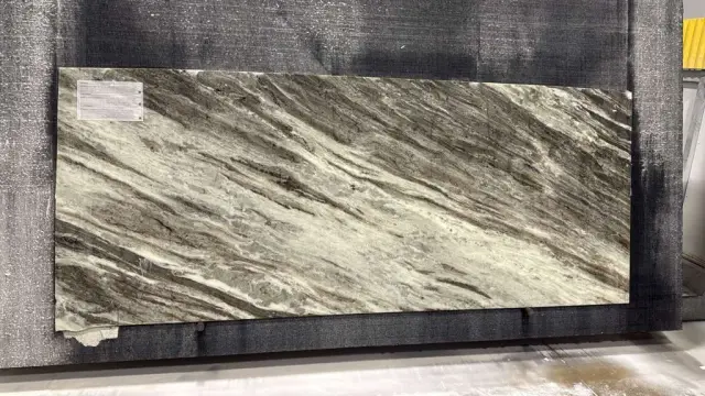 - Quartzite Fantasy Brown Quartzite remnant, 120" x 48"